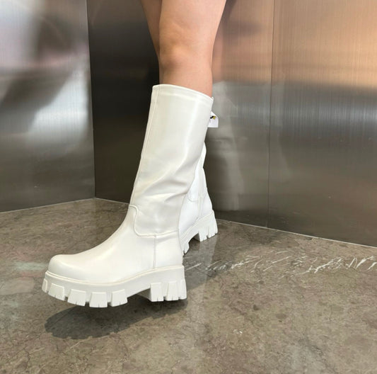 Bota Chunky Blanca